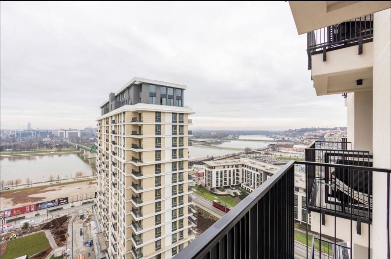 Ferienwohnung Belgrade Waterfront Metropolitan Exterior foto